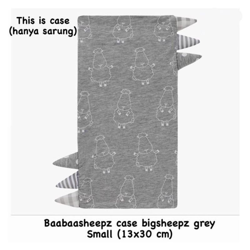 baabaasheepz buddy case Small - big sheepz grey