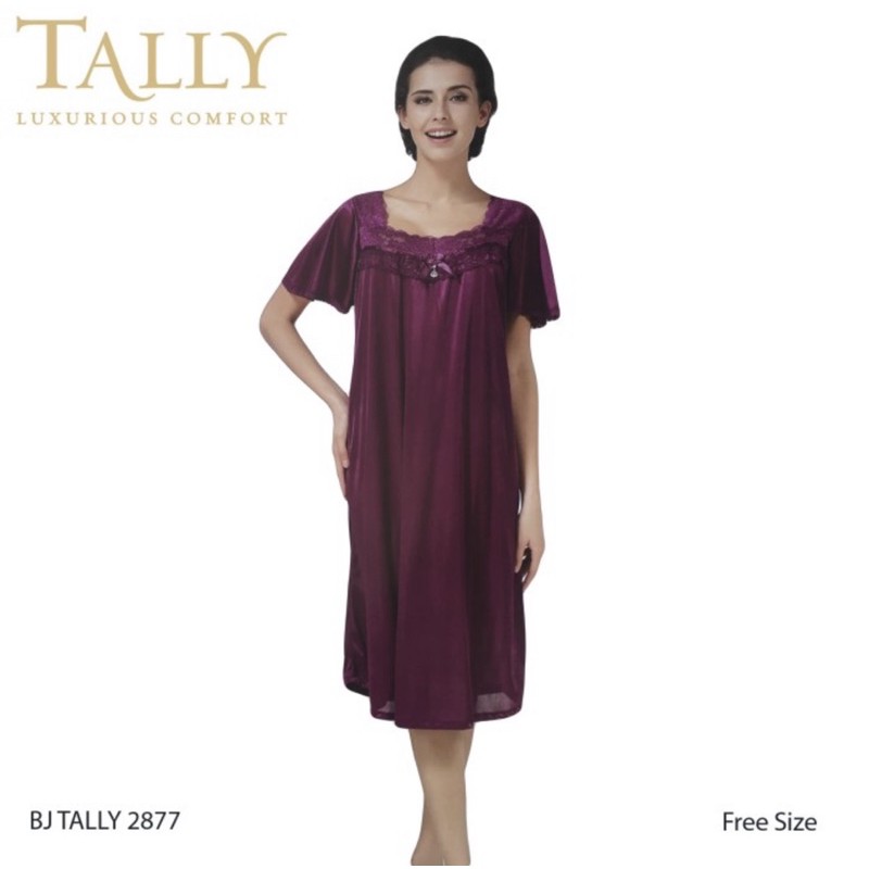 Baju Tidur Sexy Lingerie Satin Premium TALLY 2877 Freesize