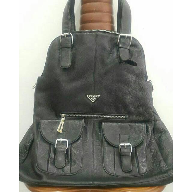 PRELOVED TAS PRADA KULIT ASLI