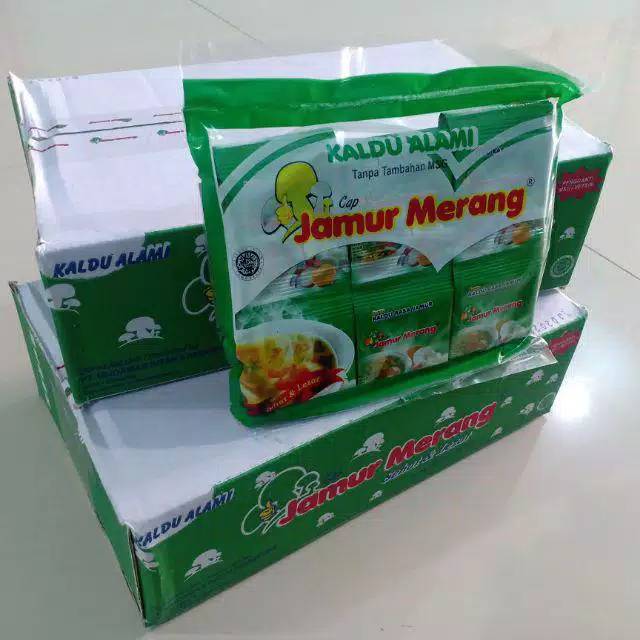 

Kaldu jamur merang rasa original isi 30sachet