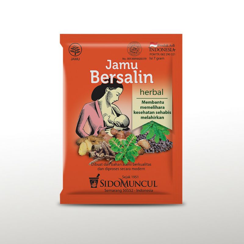 

Jamu Bersalin Sido Muncul untuk wanita setelah melahirkan