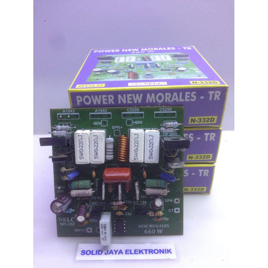 Power Morales 660 Watt Mono Nelc