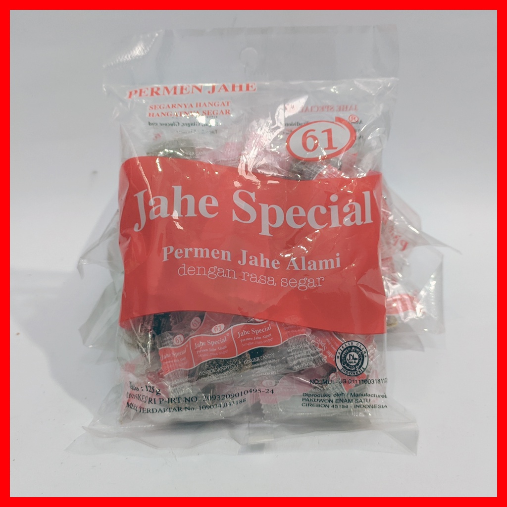 PERMEN JAHE 61/ PERMEN JAHE ORIGINAL/ PERMEN JAHE SPESIAL / JAHE