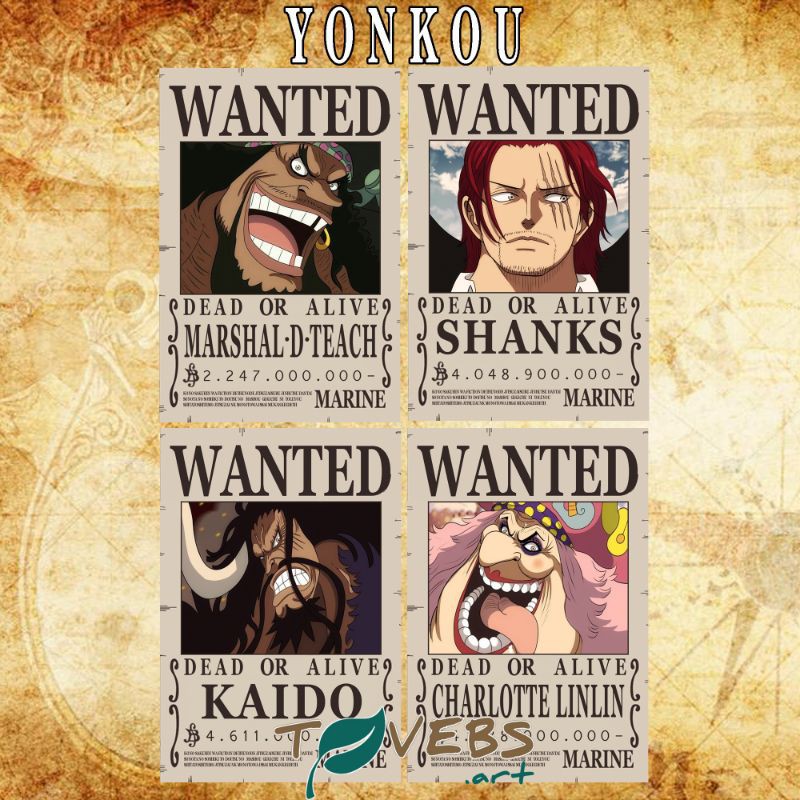 Poster One Piece Bounty Bebas Pilih Bisa Campur Shopee Indonesia