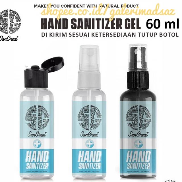 Hand sanitizer sangreat / hand sanitizer gel / hand sanitizer antiseptik / gel antiseptik