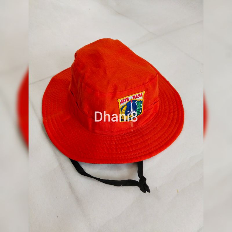 TOPI PPSU MODEL RIMBA,TOPI DKI MODEL RIMBA