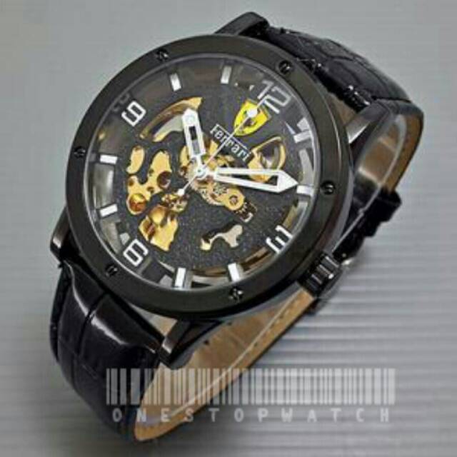 Jam Tangan Pria Ferrari Scuderia Matic 5 Warna OneStopWatchK