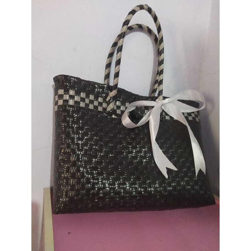 

tas anyam jali-jali tote bag