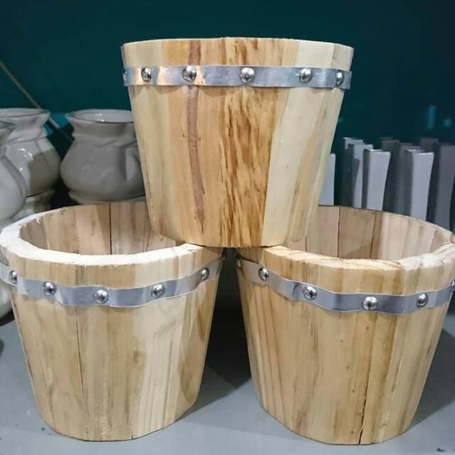 Pot Natural Kayu Jati Putih Shopee Indonesia Pot Natural Kayu Jati Putih Shopee Indonesia
