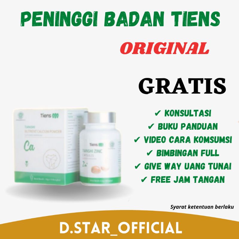 

( TERLARIS ) Murah Ori Paket Peninggi Badan Tiens Kalsium Nhcp Zinc Tianshi Penambah Tinggi Growup
