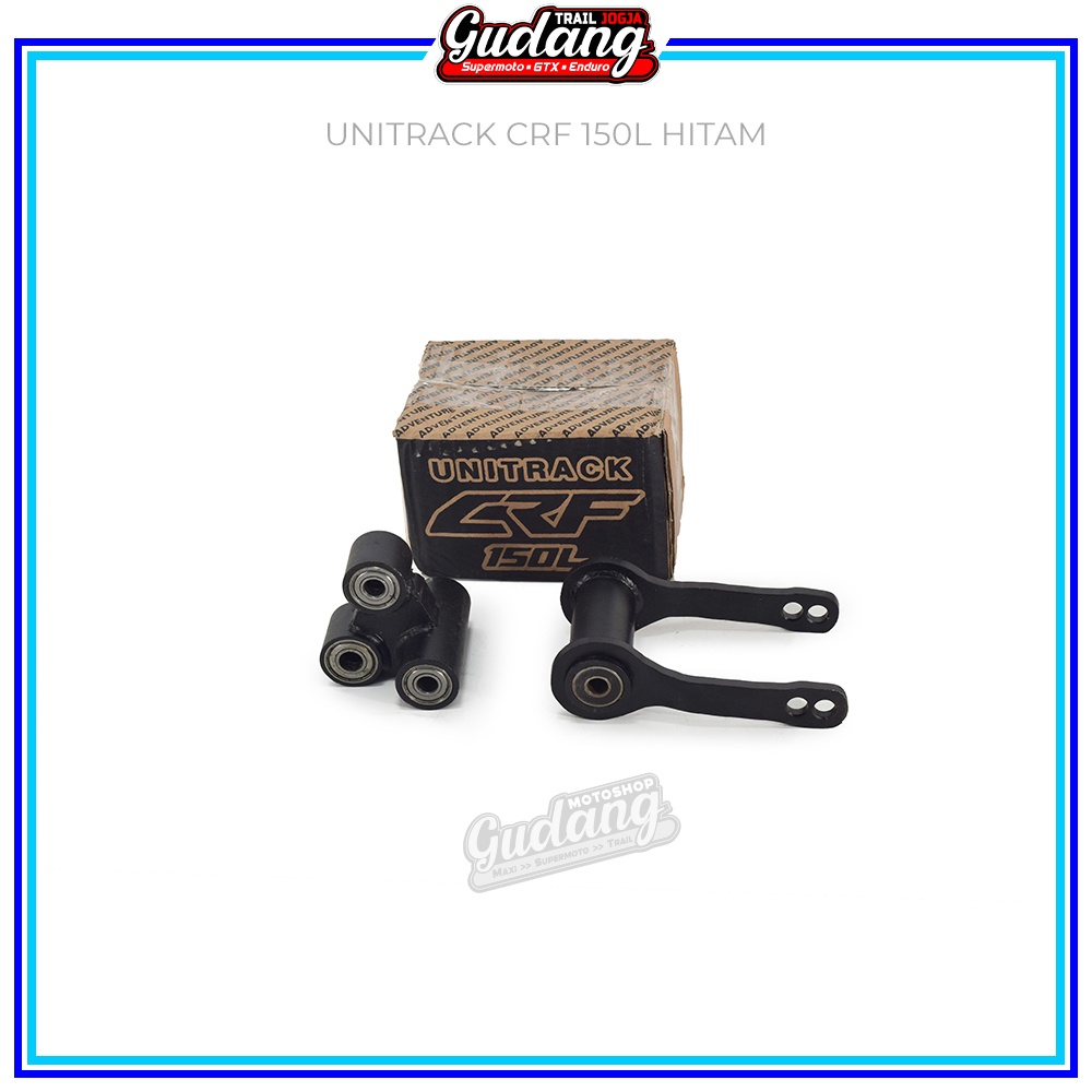 Unitrack Link Lengkung Link Standar Lowering KLX Dtracker CRF 150L WR 155 Hitam