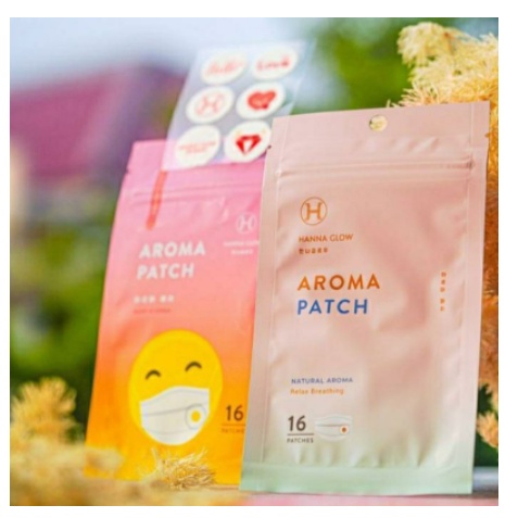 [MH] Pewangi Masker Sticker Patch Aromatherapy