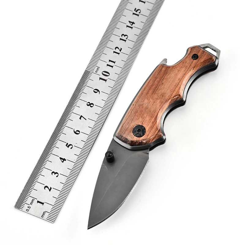 Pisau Dapur Lipat EDIEU ED5044 FOLDING TACTICAL KNIFE HUNTING TOOL Outdoor Camping Survival