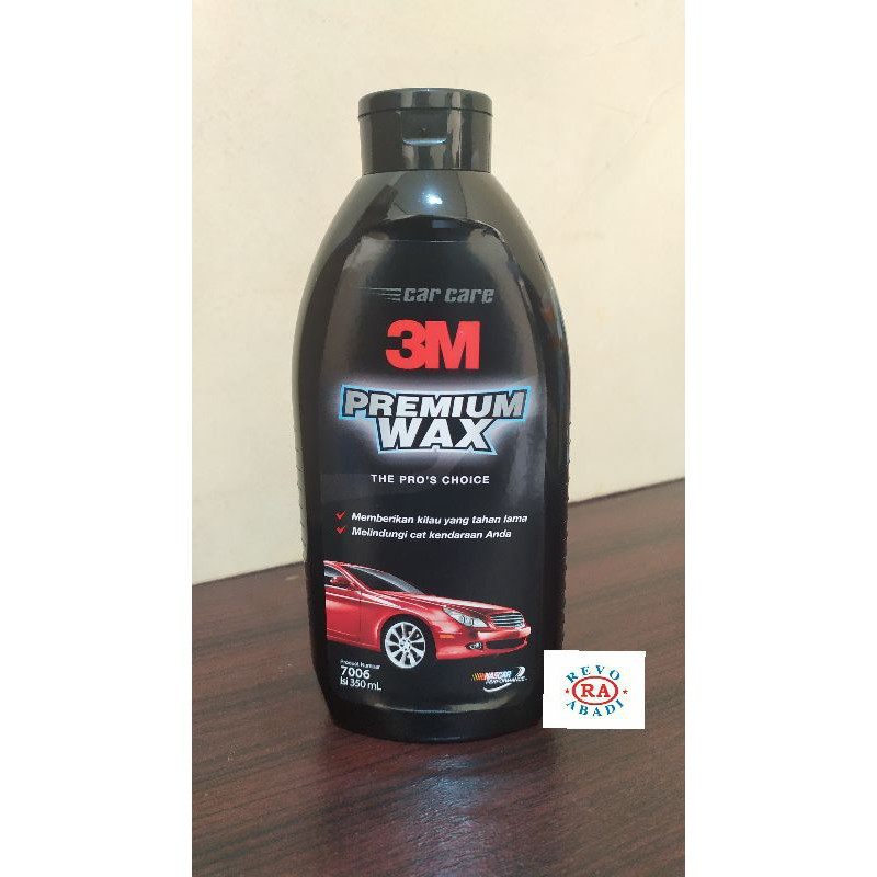 3M Premium wax 350ml / wax poles mobil / Perlindungan Cat Mobil