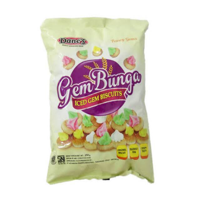 Biskuit gem bunga 250 gram