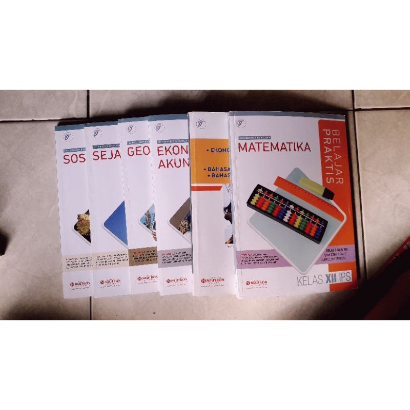 PRELOVED Buku Belajar Praktis Neutron SMA IPS Kelas 12 Persiapan UTBK
