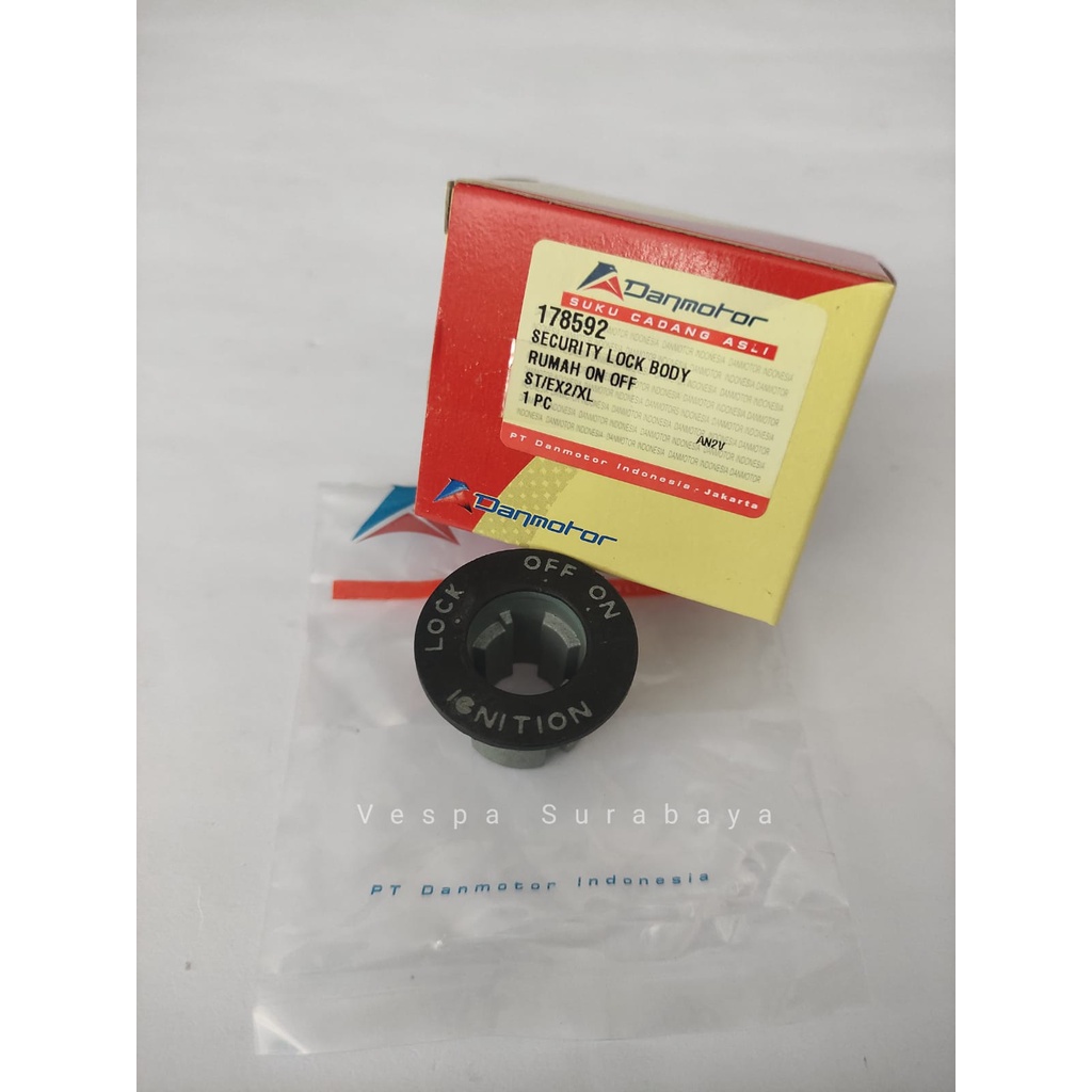Rumah ON OFF kunci kontak Vespa DANMOTOR kunci kontak vespa excel exclusive