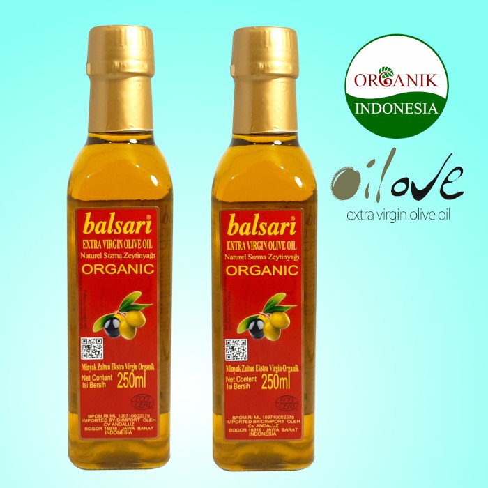 

Balsari 250 ml Minyak Zaitun Organik