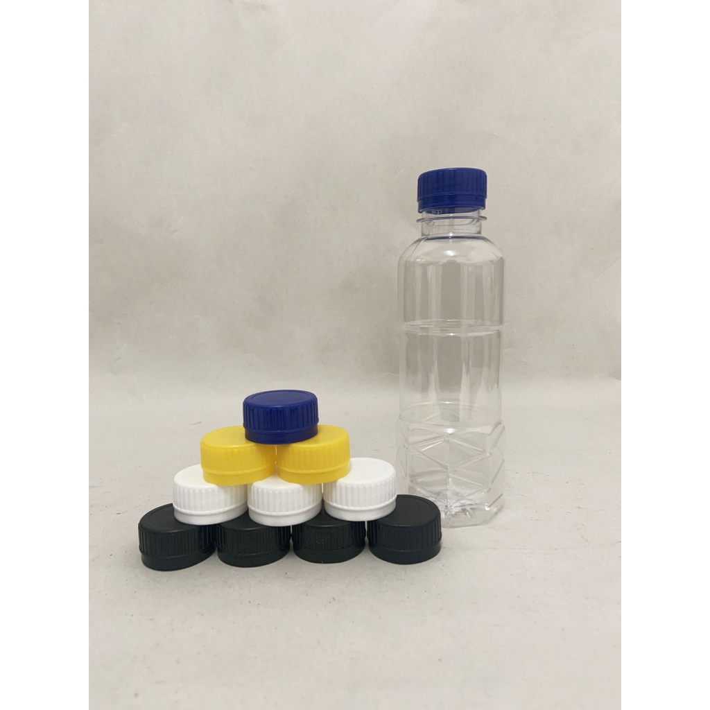 Botol SQUARE / Botol Plastik Kekinian 250 ml / LN - 1 pcs