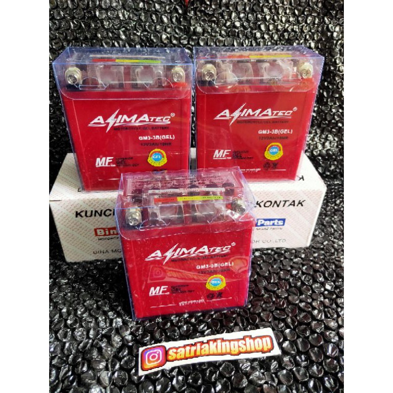 aki rx king azimatec terbaru bisa kering bisa basah bosku redy