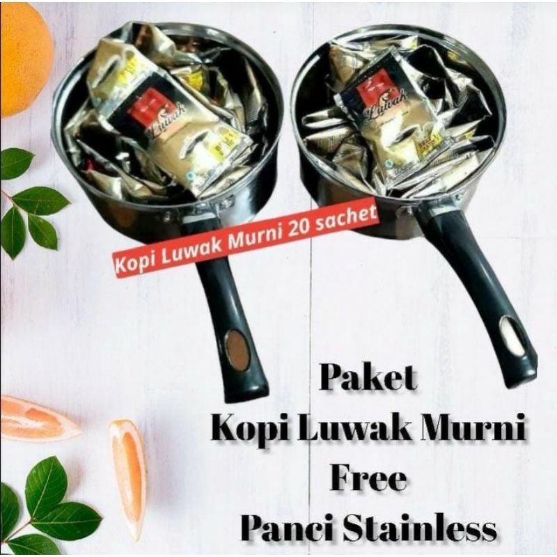 (PAKET) PANCI + KOPI LUWAK