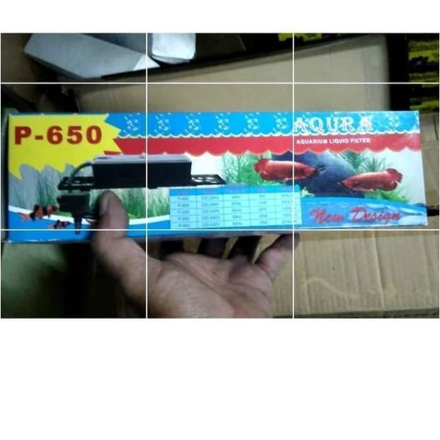Set mesin filter P-650 - Mesin Saringan aquarium - filter aquarium - mesin sirkulasi  air