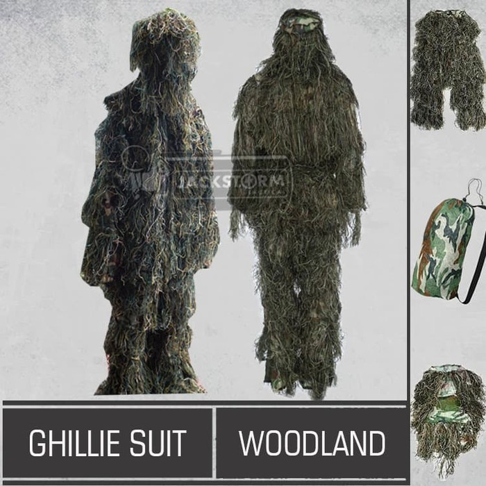 Ghillie Suit Woodland