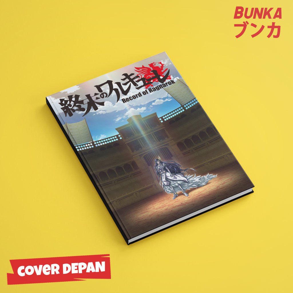 

Notebook Anime Record of Ragnarok Hardcover A5 Buku Tulis Catatan Notes Agenda Planner Jurnal