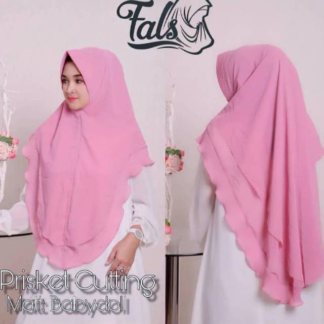 HIJAB KHIMAR DASSY NAZMA WIDYA REMPEL GOTIK SYARI CERUTI JILBAB BERGO KERUDUNG DAISY JUMBO ORI MURAH