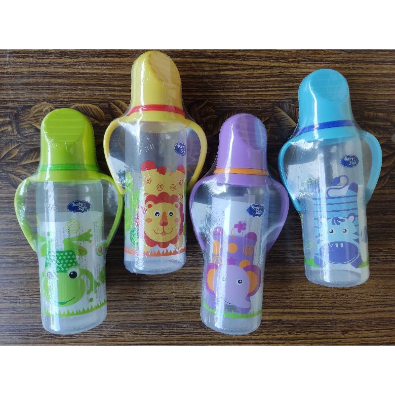 BABY SAFE botol susu Bottle Handle 250ml Dot bayi Babysafe