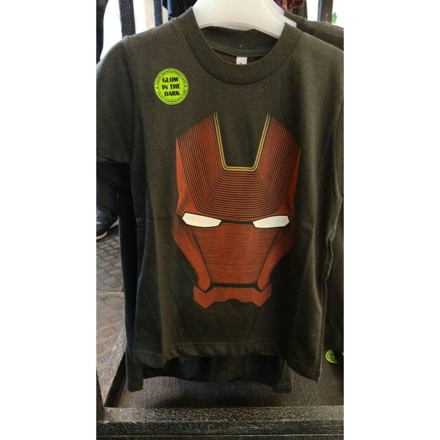 Kaos Anak Superhero Iron Man AZURA