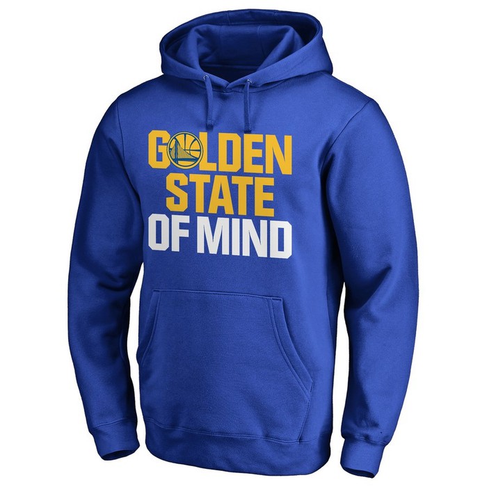 Hoodie/Sweater.NBA GOLDEN STATE WARRIORS.OF MIND.Royal Blue