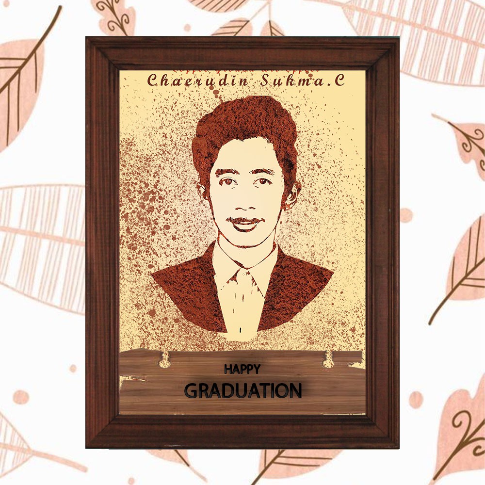 Ilustrasi Wajah Hadiah Unik Lukisan Foto Gift untuk keluarga atau pacar