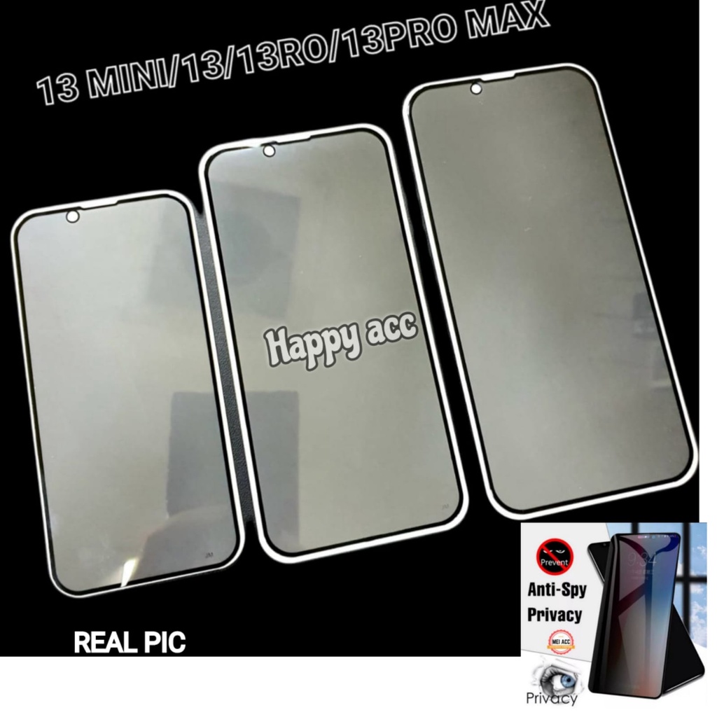TEMPERED GLASS ANTY SPY IPHONE 13 MINI,IPHONE 13,IPHONE 13 PRO,IPHONE 13 PRO MAX TEMPERED GLASS PRIV