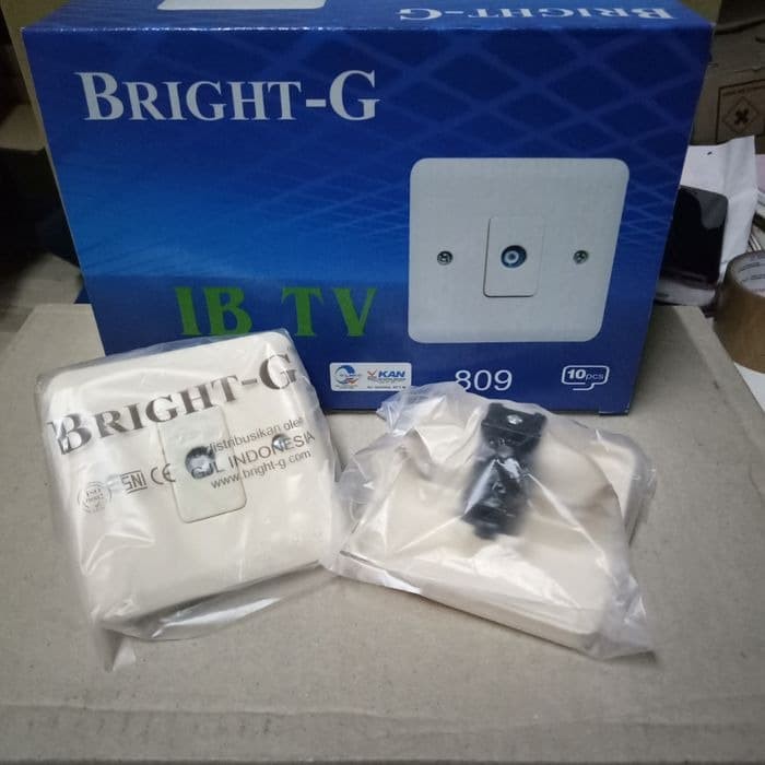 Bright G 809 Stop TV IB Warna Cream