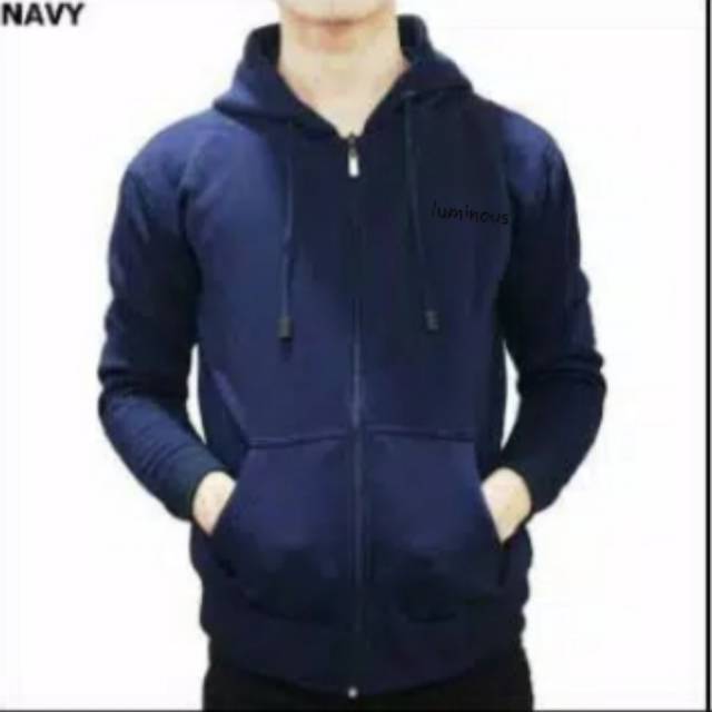 Jaket Polos Jumbo Pria / Jaket BIG SIZE Pria / Jaket Jumbo