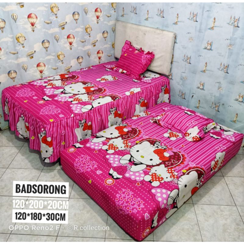 Bed Sorong | Sprei Sorong Rumbai(Kemasan Tas)