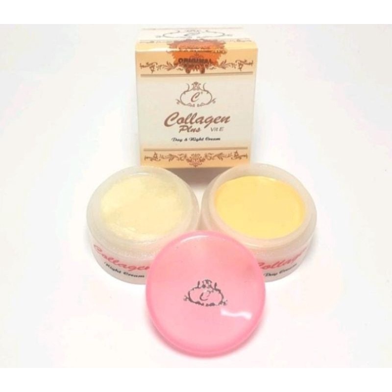 cream collagen siang malam