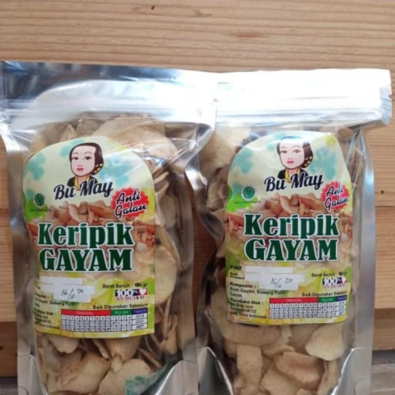 

TERMURAH !! Keripik Gayam Khas Surabaya by Bu May SKOMILL