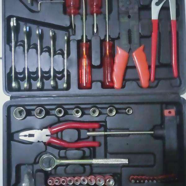Kunci Shock Set Lengkap Toolkit Set Kenmaster N2 100 Pcs Murah Alat Perkakas Tukang Lengkap (ori)
