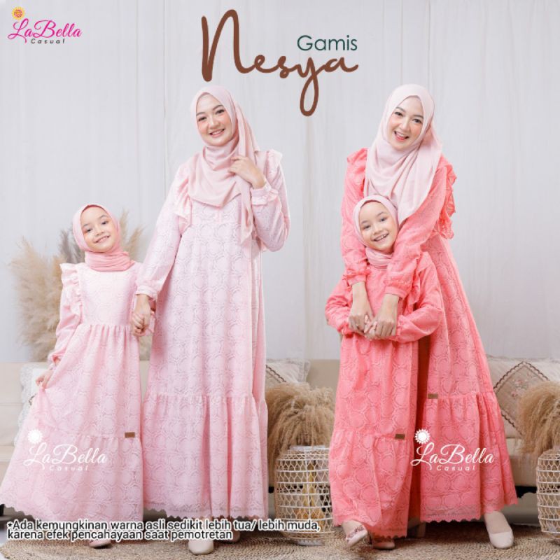 Gamis Anak Perempuan Labella Nesya