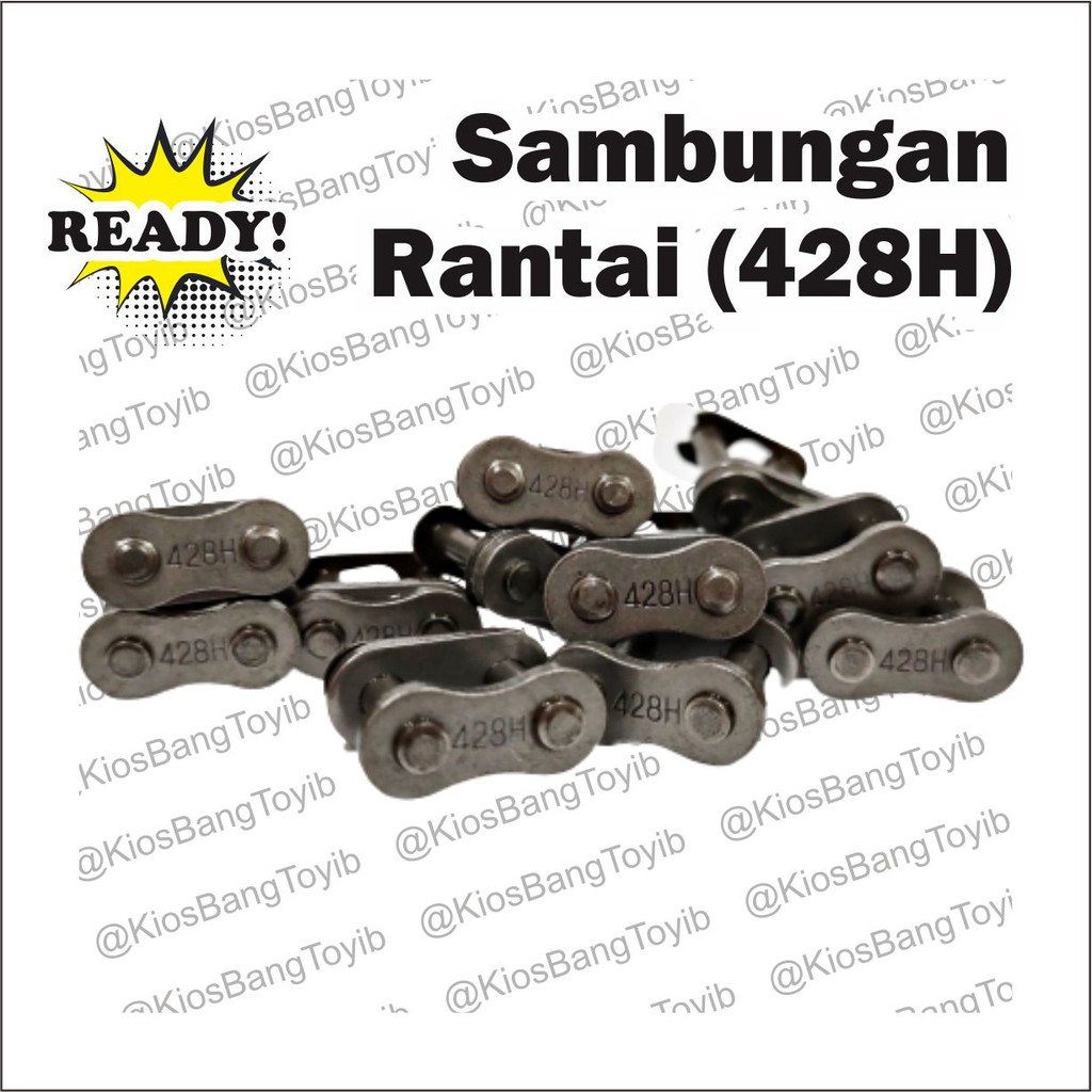 Sambungan Rantai Motor 420 428 428H 520 Tebal &quot;𝙄𝙎𝙃𝙄𝙈𝘼&quot;