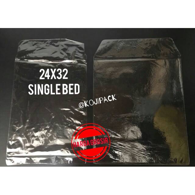 Plastik Sprei Bahan Mika Single and Double Bed 24x32 28x32