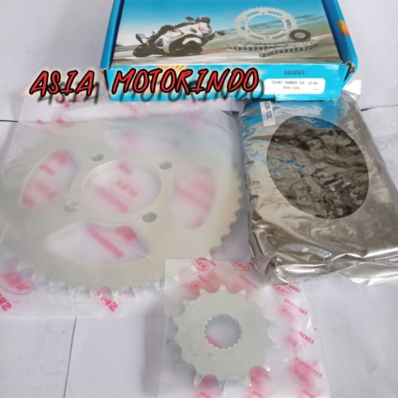 Gear gir ger set THUNDER 125 GER set Suzuki Thunder 125 MSK