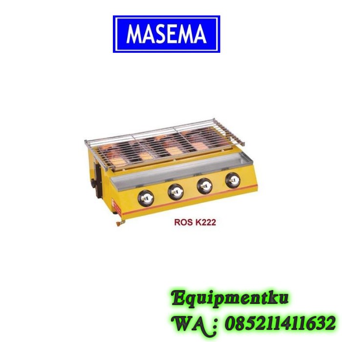 MASEMA Gas Roaster 4 Burner MS-ROS-K222
