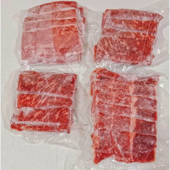 

NATUREFOOD DAGING YAKINIKU CHUCK EYE ROLL BLACK ANGUS ALA HANAMASA