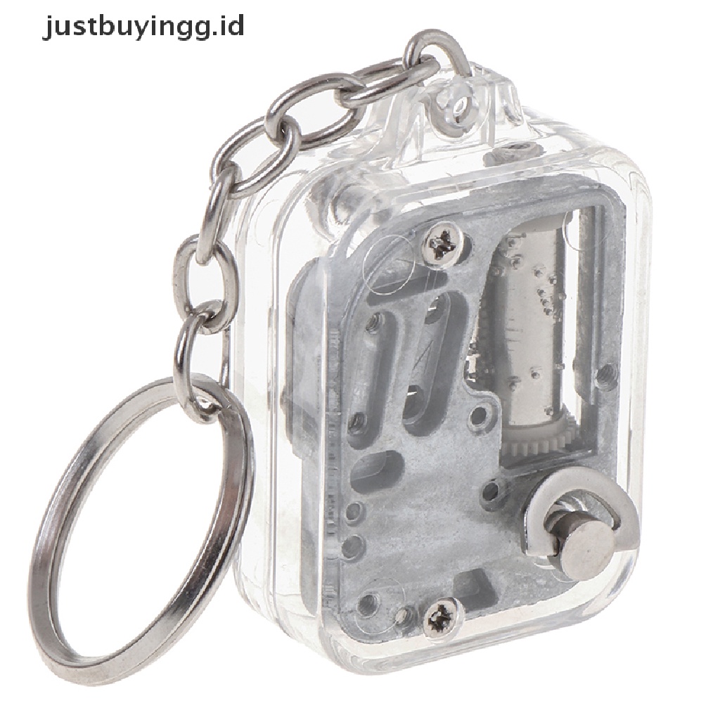 Kotak Musik DIY 18 Tones Music Box Keychain - Kotak Musik Musical Box - Hadiah Kado Unik