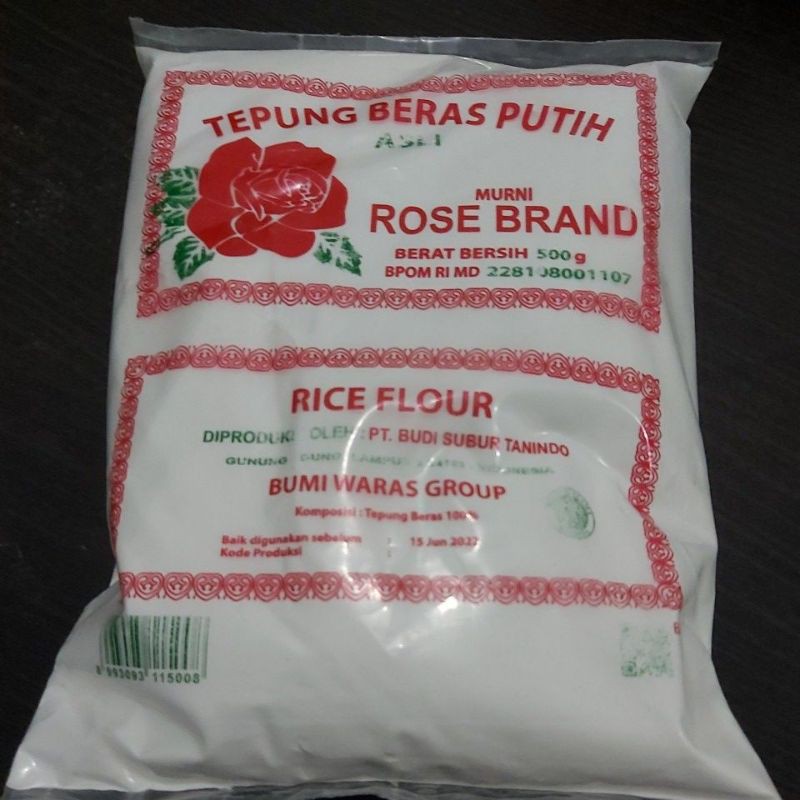 

tepung beras putih rosebrand