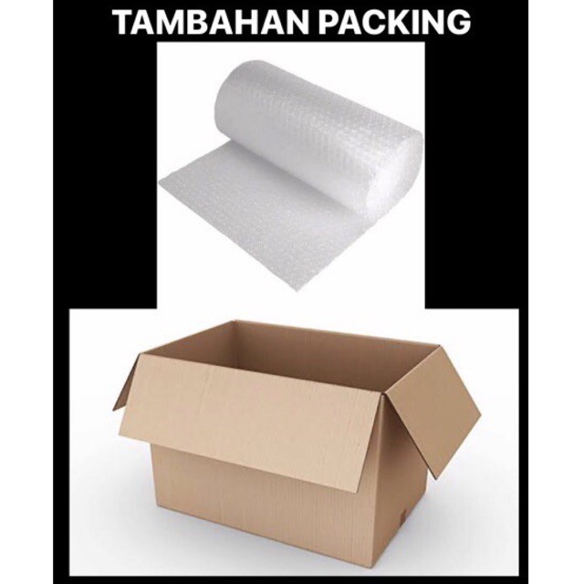 TAMBAHAN PACKING BUBBLE / KARDUS