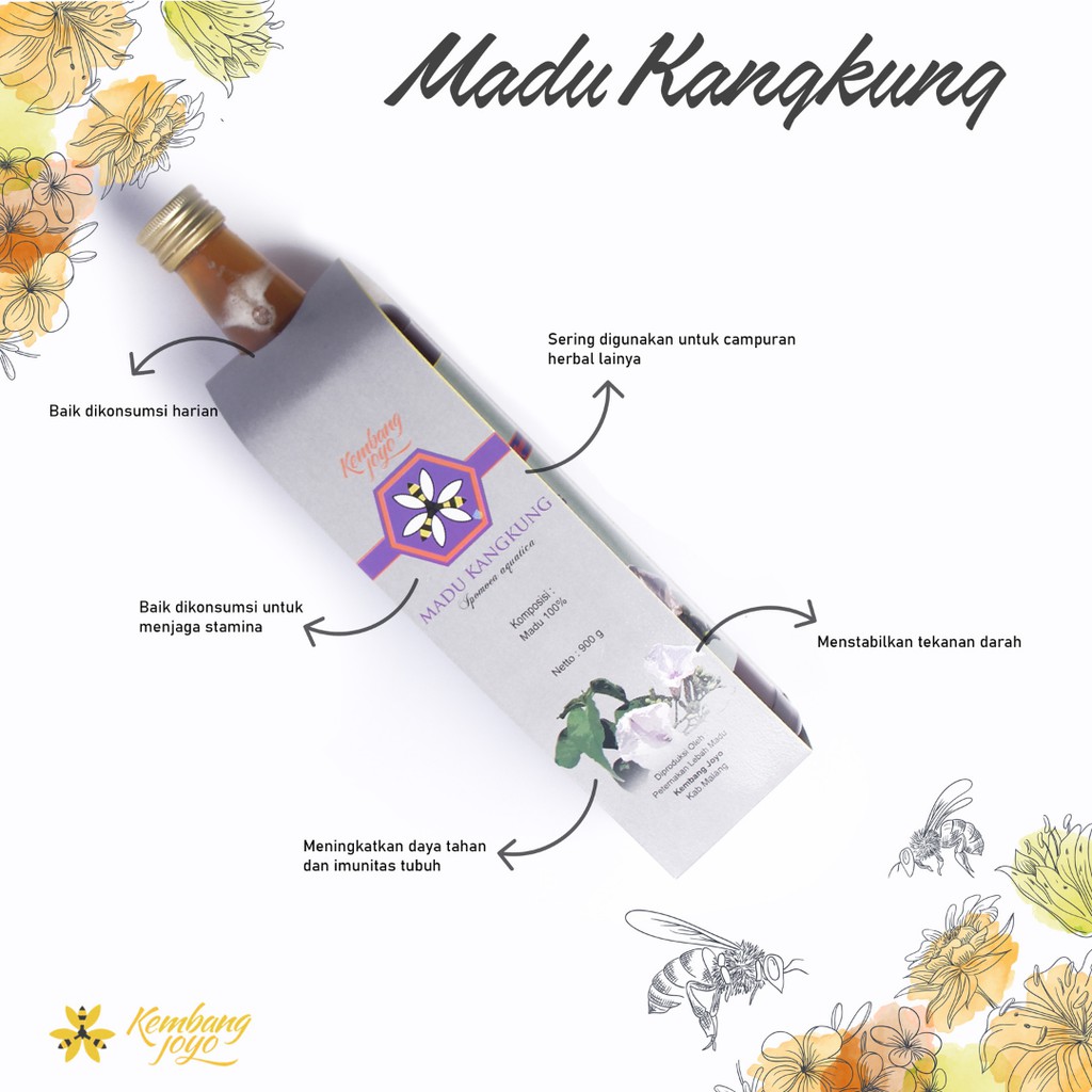 

Lariis Madu Kembang Joyo Madu Ipomoea 900 Gram